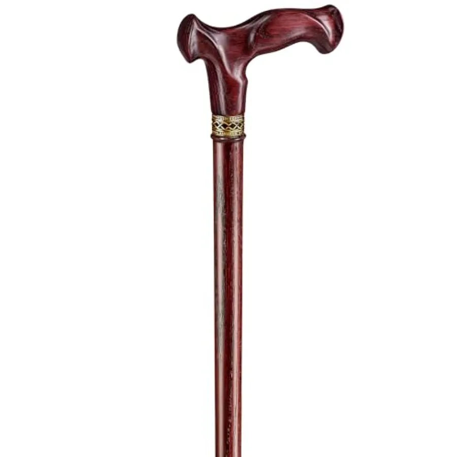 Walking Cane for Men Women - Handmade Ergonomic Wooden Canes with Comfort Grip for Daily Support and Stability Ideal for Senior
