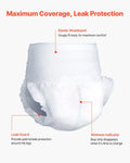 Adult Incontinence Underwear, High Absorbent Protective Underwear for Men & Women, Disposable Adult Pull-ups Diaper with Leak