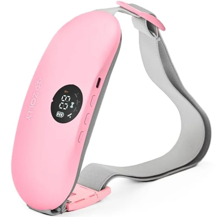 Menstrual Heating Pad for Period Cramps Portable Heating Pad for Period Cramps Relief with Heat and Massage Wearable Cordless W