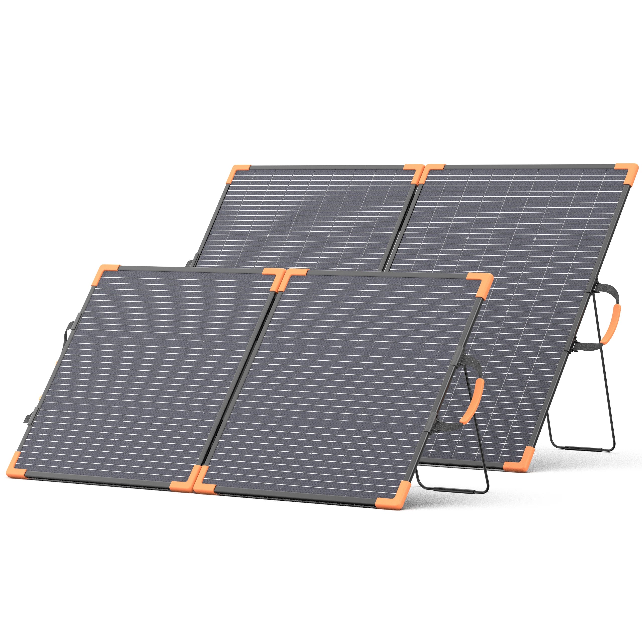 MHPOWOS 100/200W Bifacial Solar Panels Cell Portable Solar Charging Panel Complete Kit Outdoor Tourism Camping Power Station