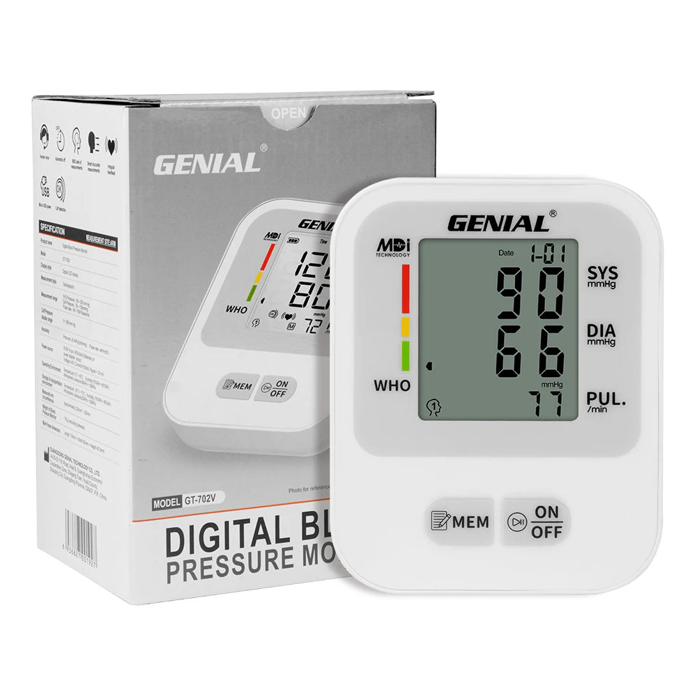 Arm Blood Pressure Monitor, Blood Pressure Machine Upper Arm Large Cuff(8.7"-16.5"), High Automatic Blood Pressure Monitors Cuff