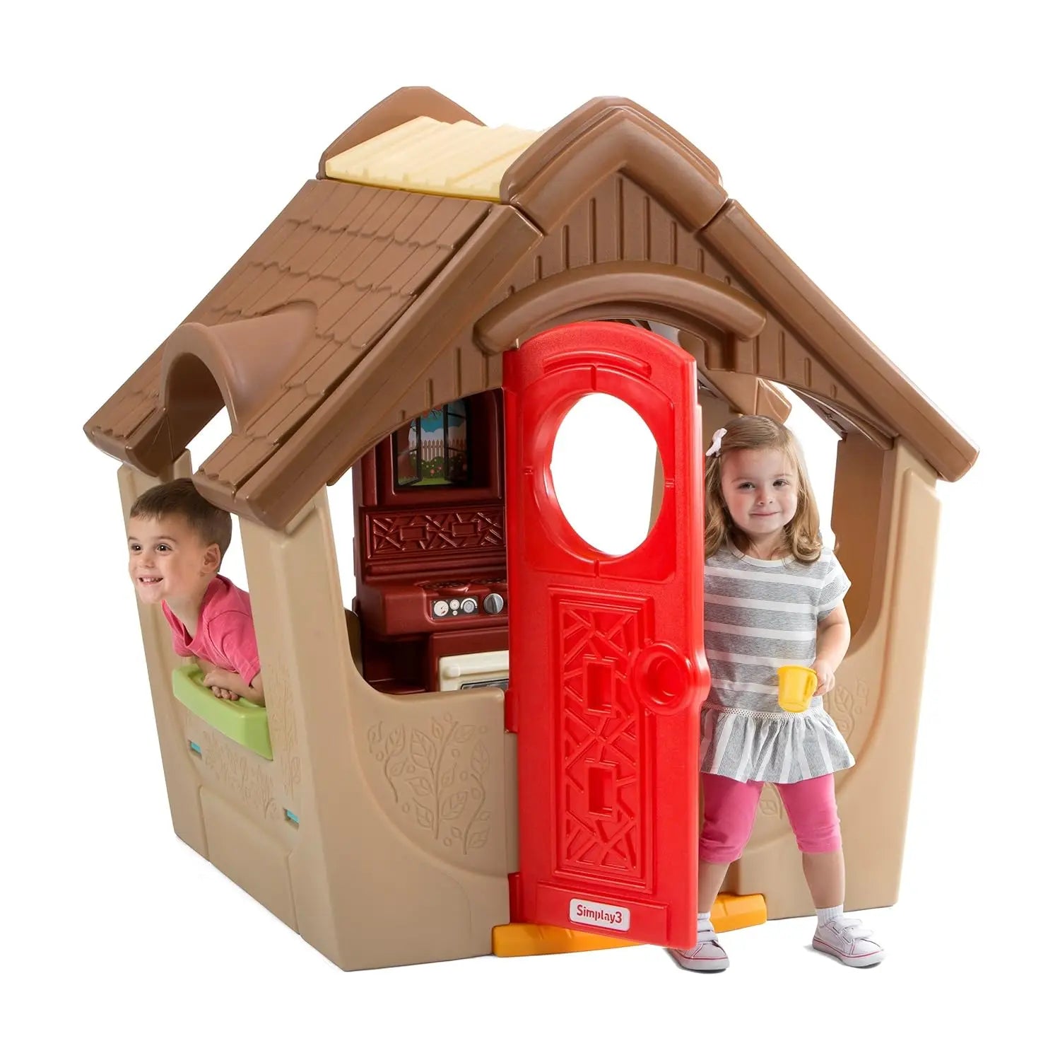 Garden View Cottage, Indoor Outdoor Playhouse, Customized