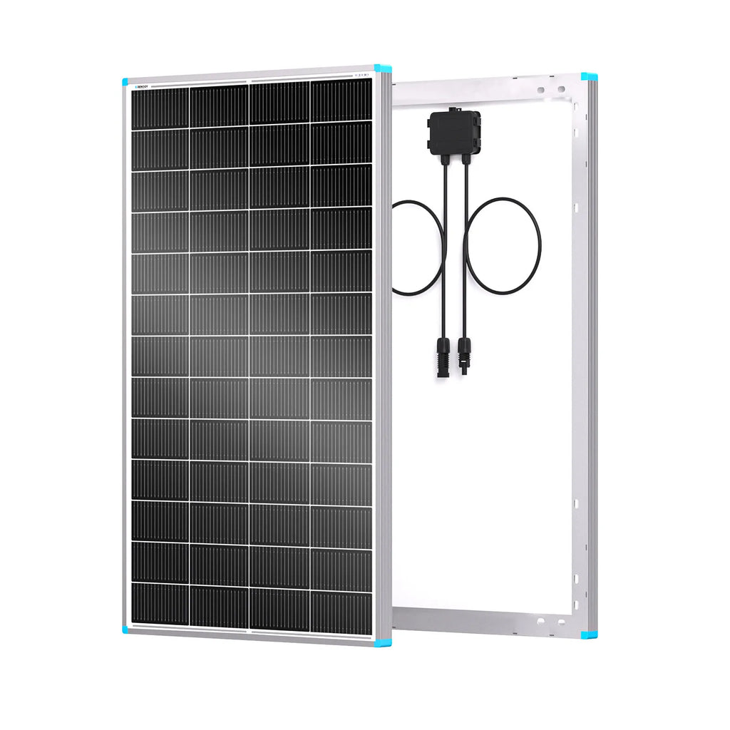 Renogy 16BB N-Type 200 Watt 24V Solar Panel, 24 Volt 200W Solar Panel 25% High-Efficiency, PV Module Power Charger for RV Marine