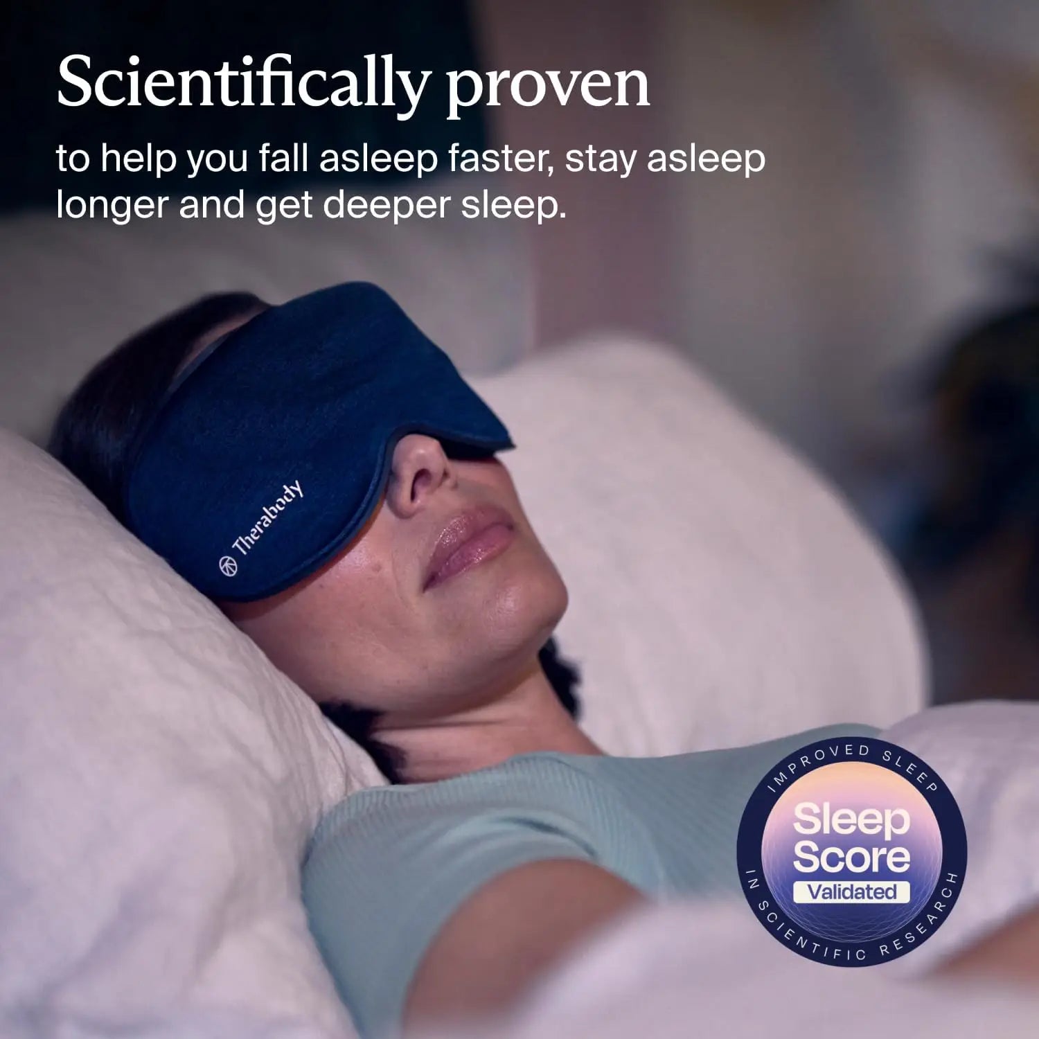 Ultra-Comfortable Blackout Sleep Eye Mask with Gentle Vibration Massager for Stress Relief and Better Sleep