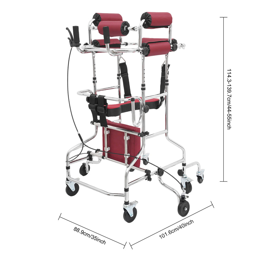 Adult Walker for Seniors Adult Standing Walker Walking Aid with Adjustable Height and Width Adult Standing Walker Aid Woman/Men