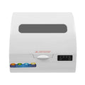 Portable Mini Dishwasher Countertop with 5 Wash Modes Drying for 12-18 Pieces Compact Dish Washer in White for Home RV rtment U