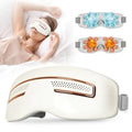 Eye Massager with Heat and Cooling Smart Sleep Mask for Migraine and Headache Relief with Bluetooth Music Face Massager Mask fo