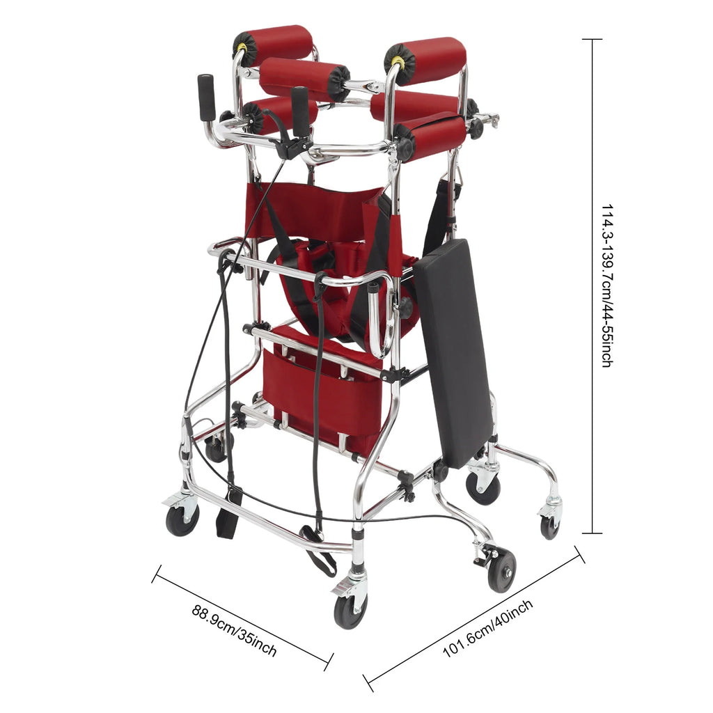 Adult Walker for Seniors Adult Standing Walker Walking Aid with Adjustable Height and Width Adult Standing Walker Aid Woman/Men
