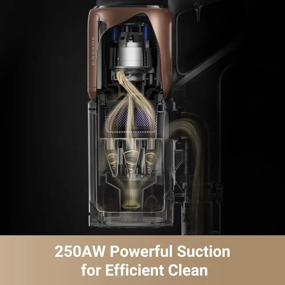 Z20 Cordless Vacuum Cleaner, Smart Vacuum Cleaner with 250AW Powerful Suction, Up to 90 Minutes Runtime, Versatile for All Surfa