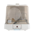 Portable 800W Electric Countertop Dishwasher with Tank and Outlet Hose for Apartments Dorms RVs 360 Rotation Touch Control 30Mi