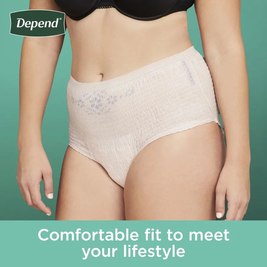 Fresh Protection Incontinence Underwear for Women Adult Diapers XXL 44 Count Designed for Daily Comfort and Confidence Offers S