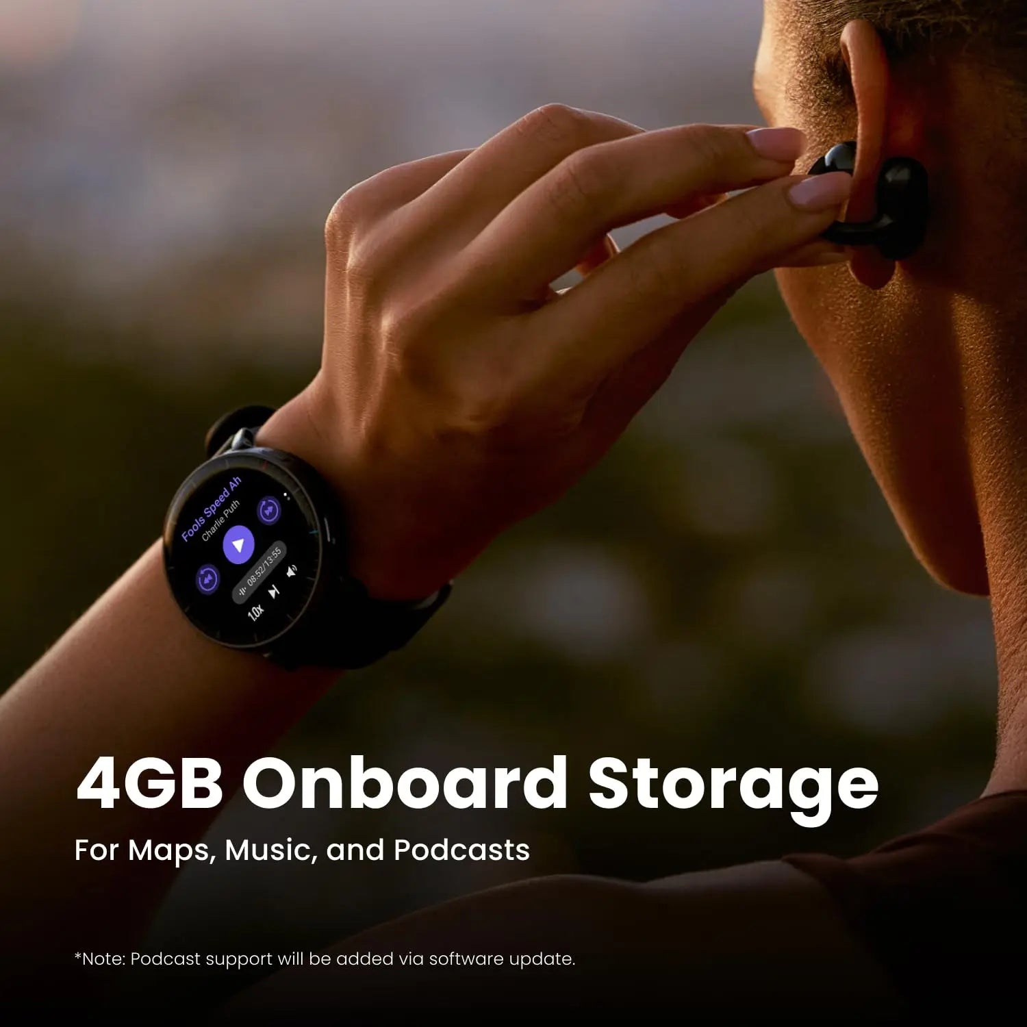 Active Max Smart Watch: 1.5" AMOLED, 25-Day Battery, GPS, 170+ Sports Modes, Water Resistant