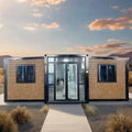 20 Ft Container House Portable Homestay Mobile Tiny Homes Ready Prefab 40FT Container House with 3 Bedroom Villas for Spain