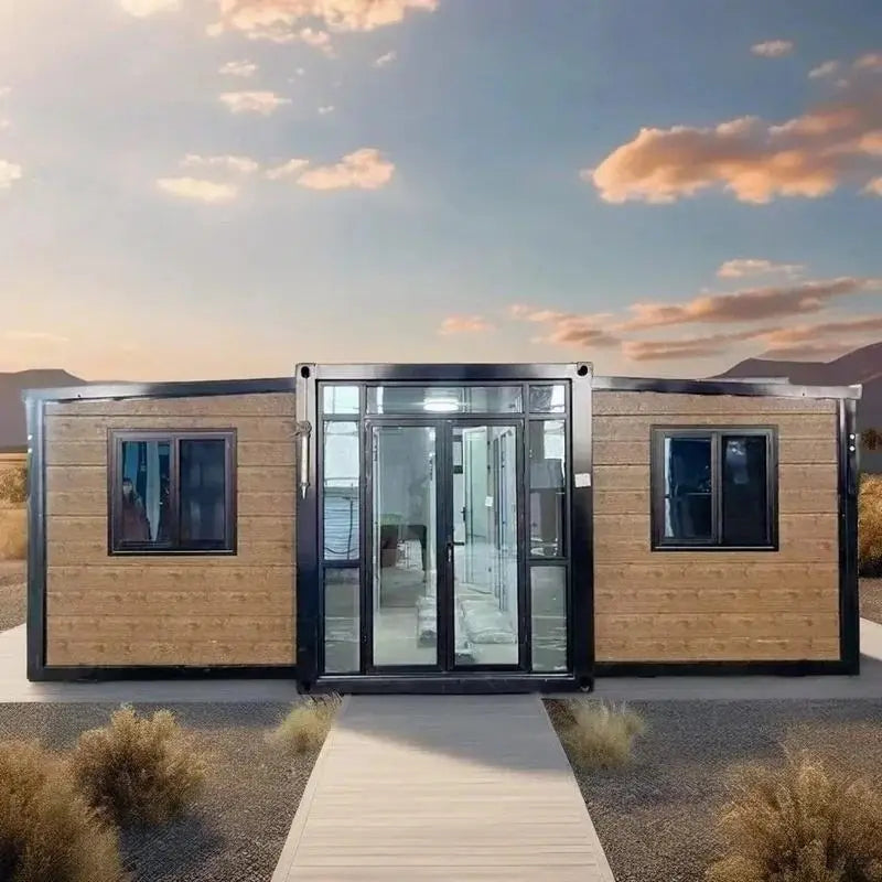 20 Ft Container House Portable Homestay Mobile Tiny Homes Ready Prefab 40FT Container House with 3 Bedroom Villas for Spain