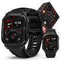 Blaze Smart Watch with GPS Rugged Fitness Trackers IP69K Waterproof 170+ Sports Modes Gorilla Glass Make/Receive Calls Android