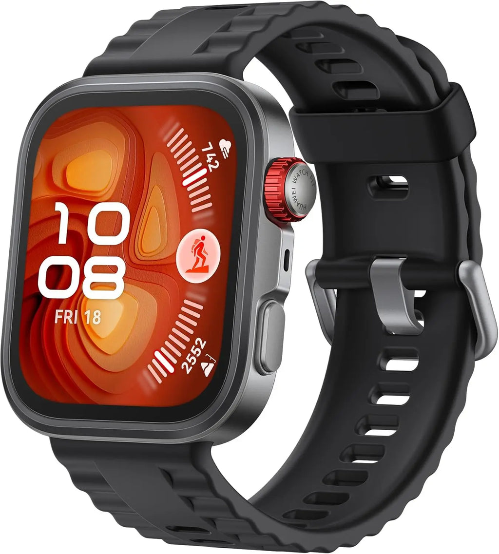 HUAWEI WATCH FIT 4 Pro Smart Watch for Men Women Outdoor Enthusiasts, 1.82" Sapphire Screen & Titanium, 9.3mm Thickness, ECG, up
