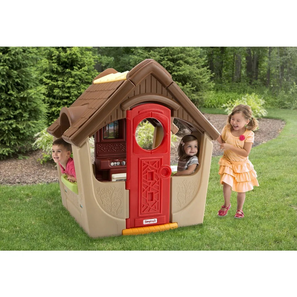 Garden View Cottage, Indoor Outdoor Playhouse, Customized