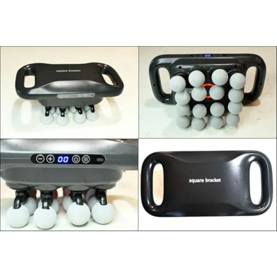 's Professional 10-Head Massage Gun Deep Tissue Muscle Recovery Pain Relief Whole Body Relax Certified 2026 Model Gray