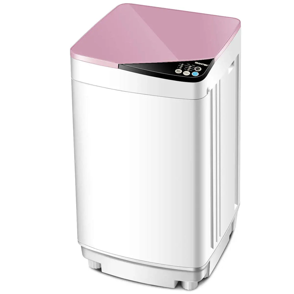 Full-Automatic Washing Machine Portable Washer and Spin Dryer 7.7 lbs Capacity Compact Laundry Washer with Built-in, Customized
