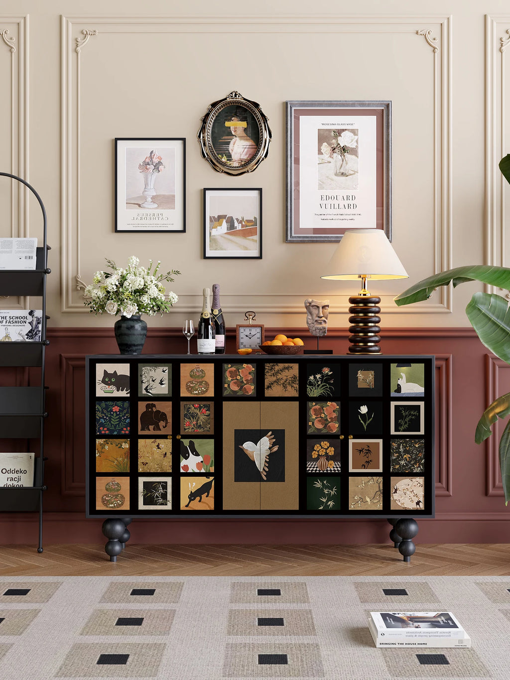 Tiny Cute Storage Living Room Cabinets Creative Nordic Style Trendy Display Cabinet Creative Aesthetic Kastet Home Furniture