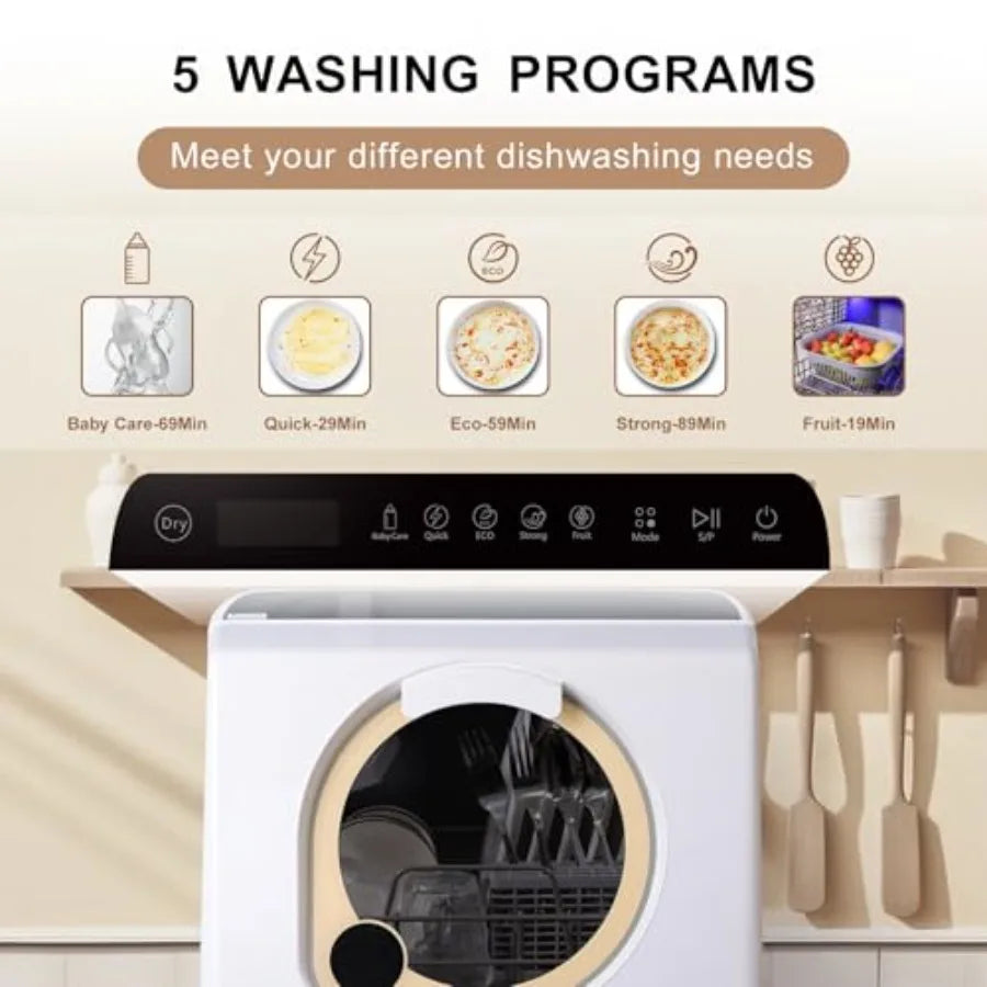 countertop dishwasher no hookup dishwasher with 5 liter water tank countertop dishwasher with dryer separate baby care Portable
