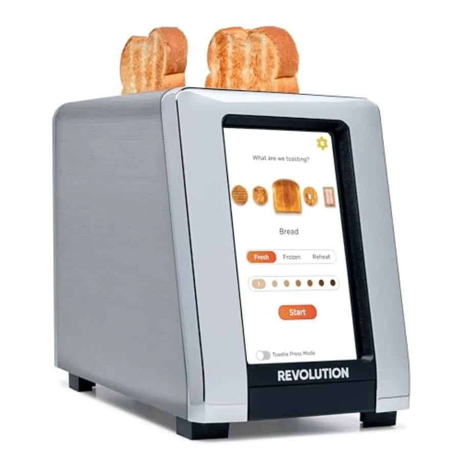 R180 Connect Touchscreen Smart Toaster with High-Speed InstaGLO Technology 6 Bread Types 7 Browning Levels Toastie Press Mode S