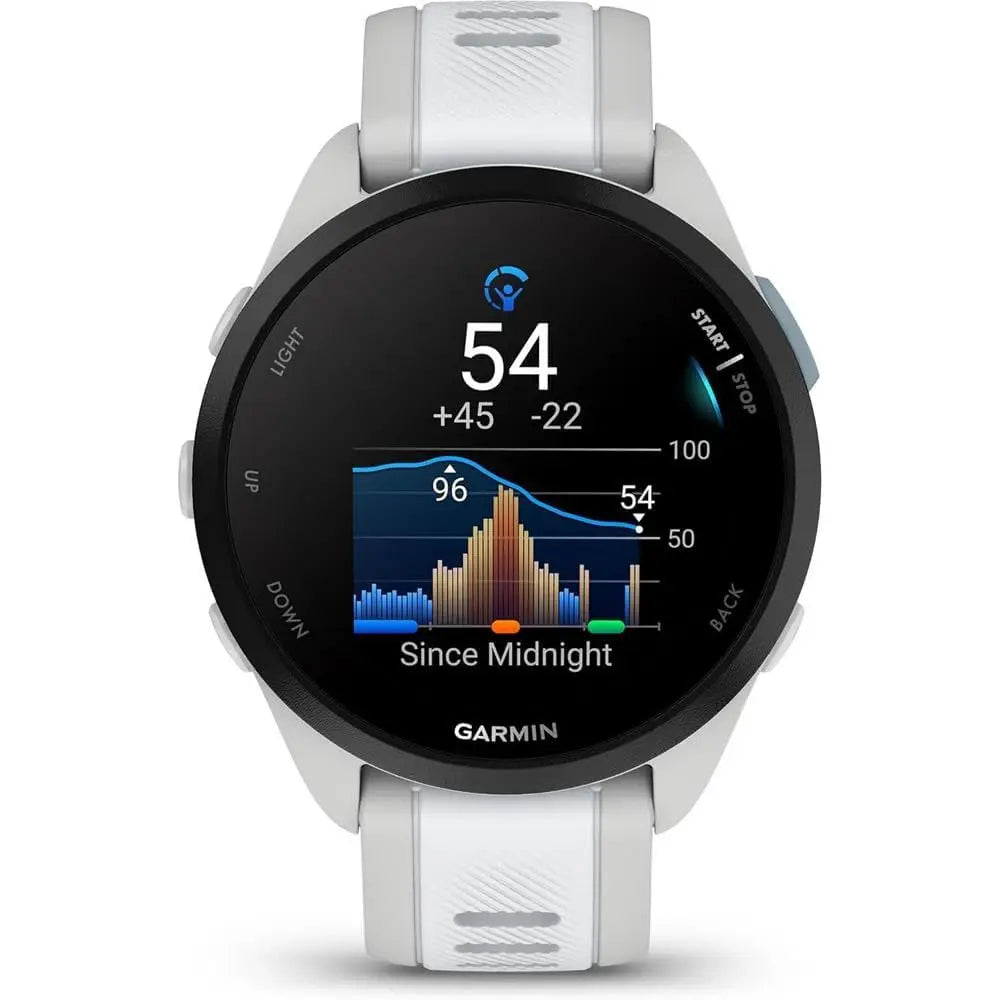 010-02863-31 orerunner 165 Music Smart Sport Watch, Mist Gray + Whitestone Bundle with Deco entials 2X Tactical Ency Paracord Mu