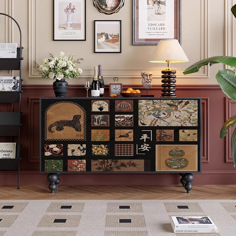 Tiny Cute Storage Living Room Cabinets Creative Nordic Style Trendy Display Cabinet Creative Aesthetic Kastet Home Furniture