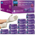 Inspire Stretch Vinyl Exam Gloves THE ORIGINAL Quality Disposable Latex Free Medical Glove for Cleaning Cooking Food Service La