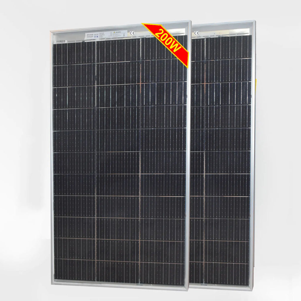 200w Bifacial Solar Panel 2pcs 100w Foldable Solar Charger Dual-Side Absorption for Phone Power Bank Camping High Efficiency
