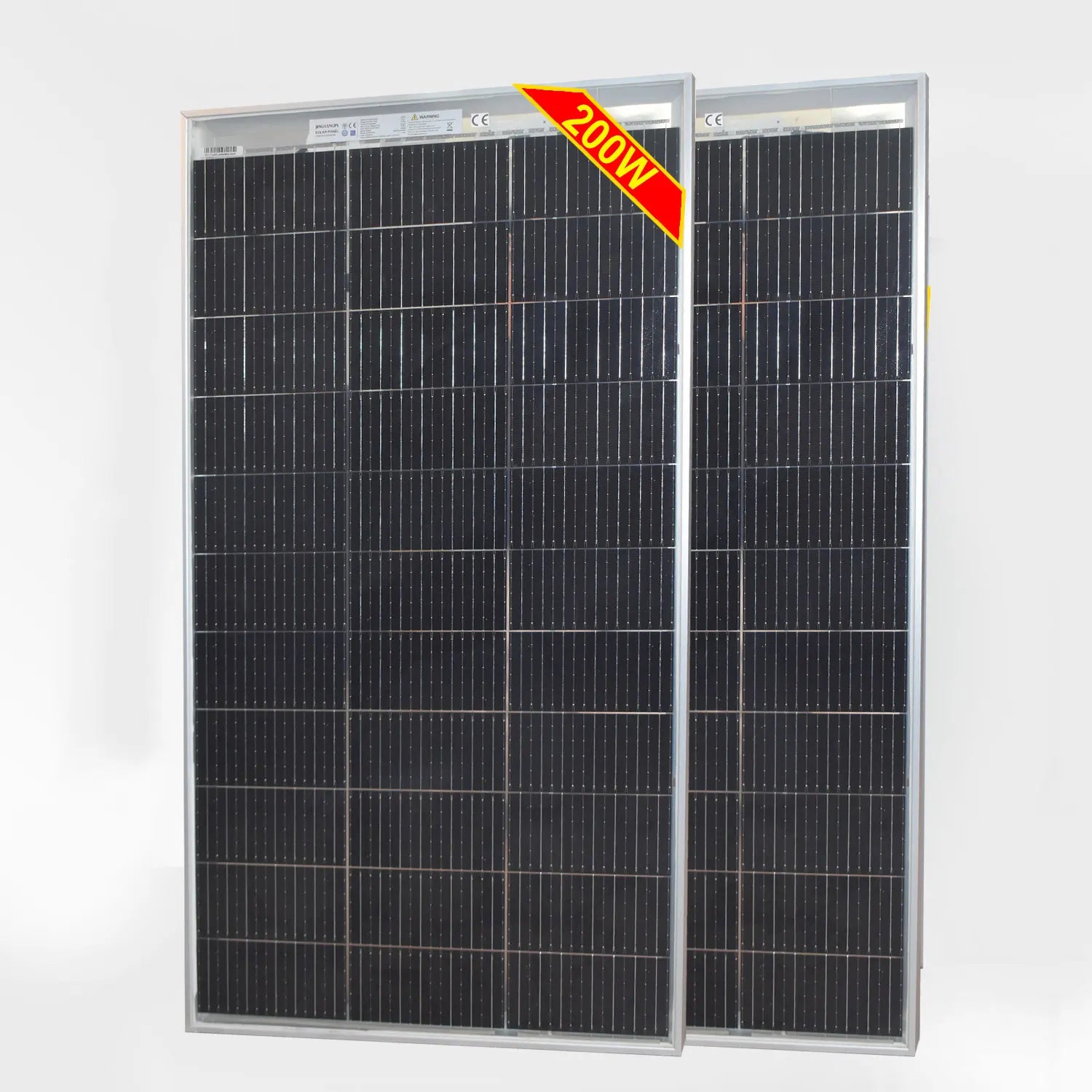 200w Bifacial Solar Panel 2pcs 100w Foldable Solar Charger Dual-Side Absorption for Phone Power Bank Camping High Efficiency