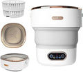 Portable Washing Machine, 15L Collapsible Mini Washer with 3 Modes for Travel Camping Dorms Apartments