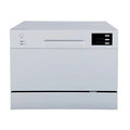 Countertop Dishwasher with Delay Start LED Silver Silver