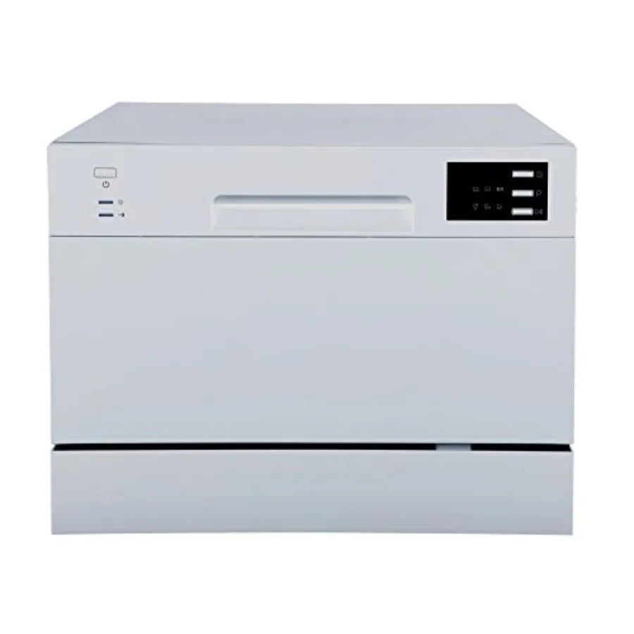 Countertop Dishwasher with Delay Start LED Silver Silver