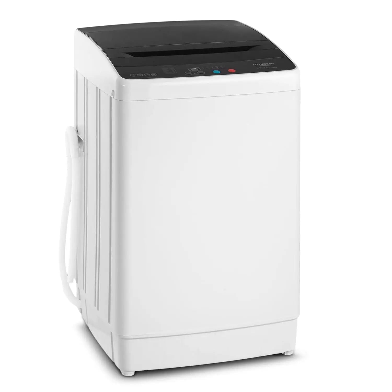 30LBS Washing Machine, Full-Automatic Portable Washer with Stainless Steel Drum, Electric Laundry Machine, Washer, Customized