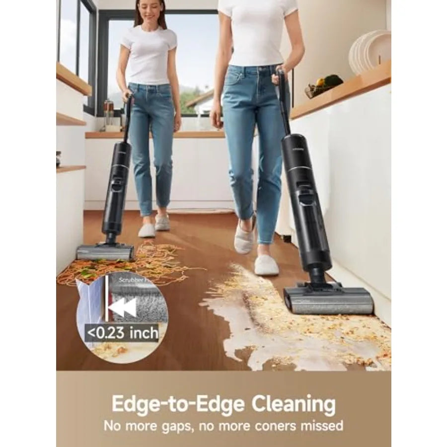 DREAME H12 PRO Vacuum Mop Wet Dry Vacuum Cleaner for Hard Floor Vacuum and Mop at The Same Time for Wet Dry Messes Auto Self-Cl