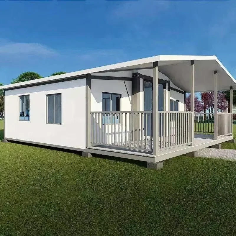 20 Ft Container House Portable Homestay Mobile Tiny Homes Ready Prefab 40FT Container House with 3 Bedroom Villas for Spain