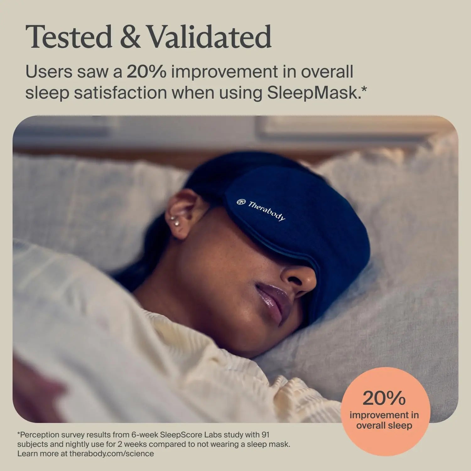 Ultra-Comfortable Blackout Sleep Eye Mask with Gentle Vibration Massager for Stress Relief and Better Sleep