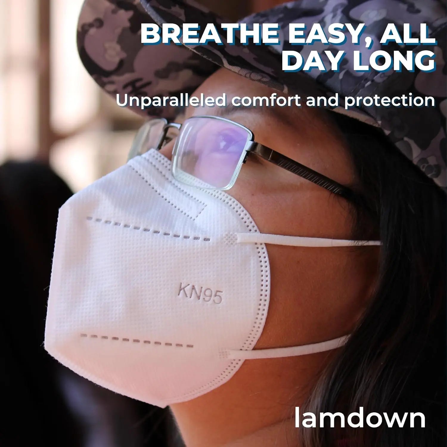 600-Pack KN95 Face Masks, Individually Wrapped, Premium Disposable Dust Mask in White