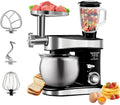 6-in-1 Stand Mixer with 6.3Qt Bowl, Meat Grinder, and Blender for Baking and Home Cooking