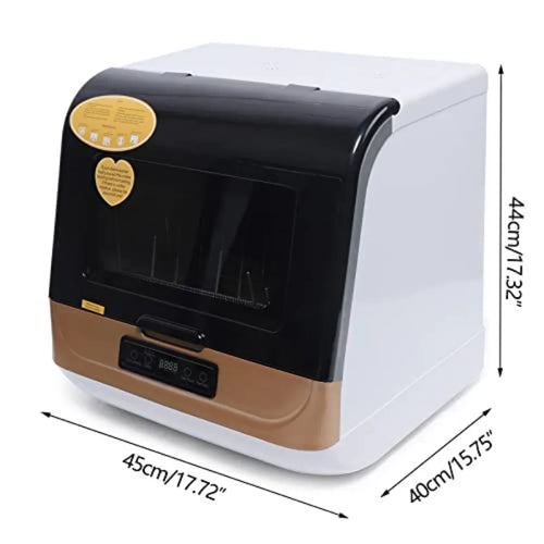 110V Countertop Dishwasher Portable Dishwasher 360 Degree Auto Spray Type Comfee Countertop Dishwasher 4 Washing Programs Air-C