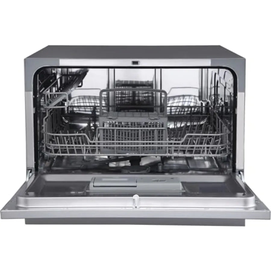 DWP63 21-5/8 Inch Wide 6 Place Setting Countertop Dishwasher - White