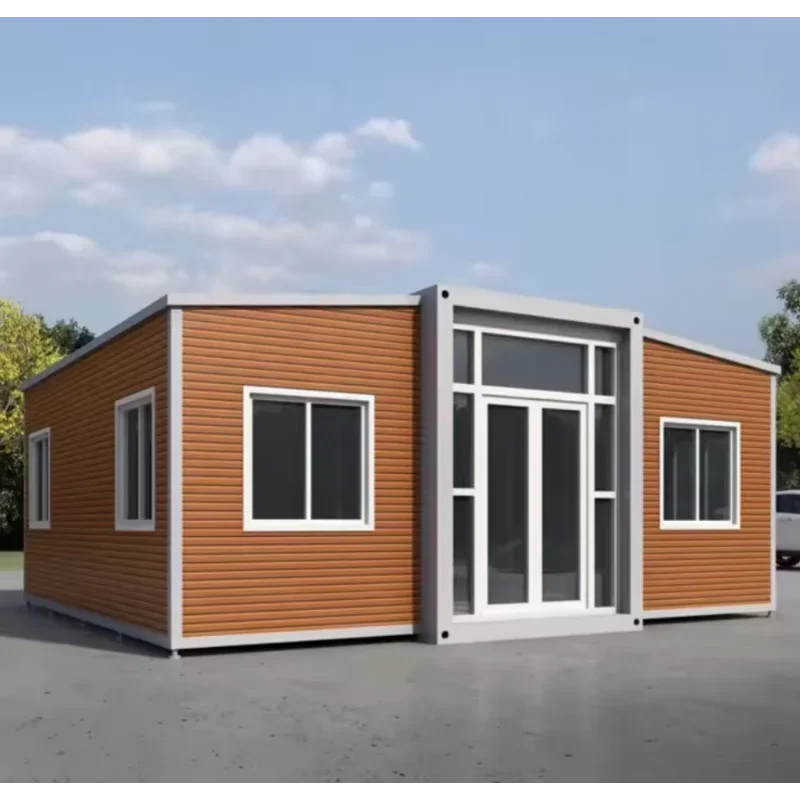 20 Ft Container House Portable Homestay Mobile Tiny Homes Ready Prefab 40FT Container House with 3 Bedroom Villas for Spain