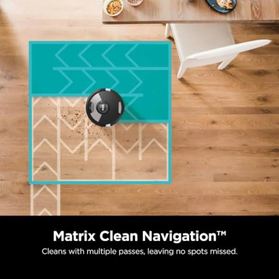 AI Ultra Robot Vacuum and Mop RV2620WD with Matrix Clean Navigation and CleanEdge Technology for Pet Hair Carpets Hard Floors C