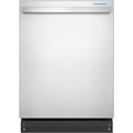 Slide-In Dishwasher 24 Wide Stainless Steel Finish with Soil Sensors Premium White LED Lighting Smooth Glide Rails Heated Dry R