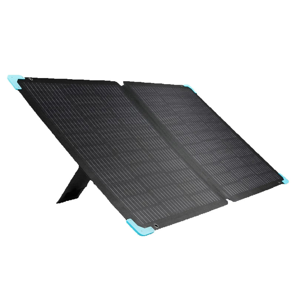 Renogy E Flex 120 Watt Foldable Solar Panel with Adjustable Kickstand and Integrated Carry Handles for Road Trip, Camping, RV