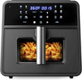 10QT 6-in-1 Air Fryer with Voice Control, No App Needed, 1000+ Commands, 1700W for Frying, Baking & More