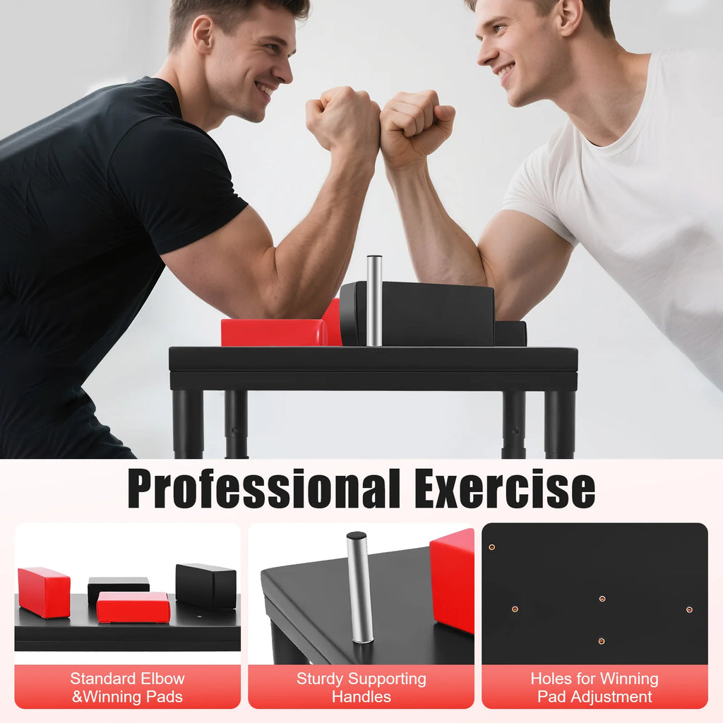 Professional Arm Wrestling Table 2204lbs Capacity Standard Arm Wrestling Battle Table for Gym Home Competition Training