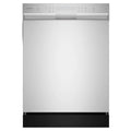 SDW6504MS Stainless Steel Dishwasher 24-inch Pocket Handle 52 dB Hybrid Tub 12 Place Settings 5 Cycles Heated Dry