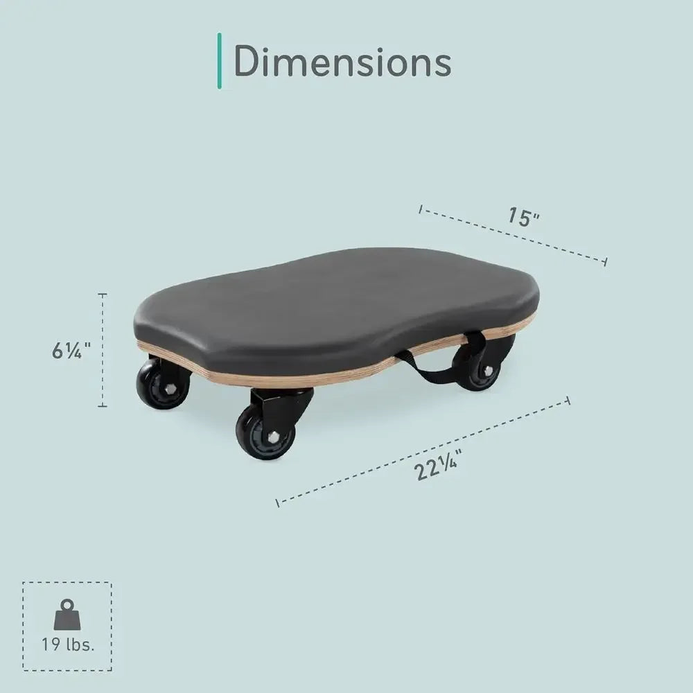 Balance Board for Core and Abdominal Workouts, Ideal for Pilates, Home Gym, and Studio Use